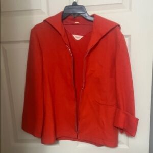 Red Hooded Jacket